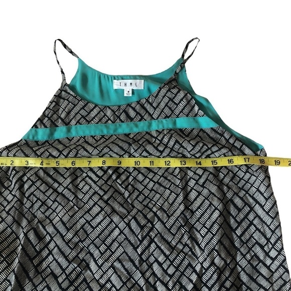 ANTHROPOLOGIE THML spaghetti strap silky dress, Medium - Picture 4 of 7